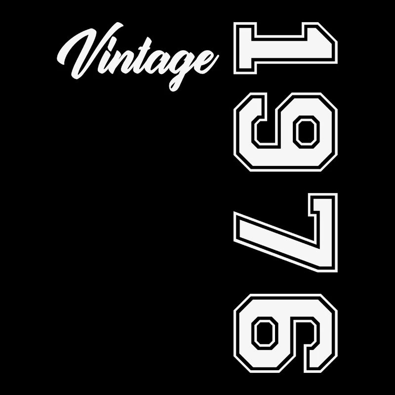 1976 Vintage Retro Geburtstagsgeschenk