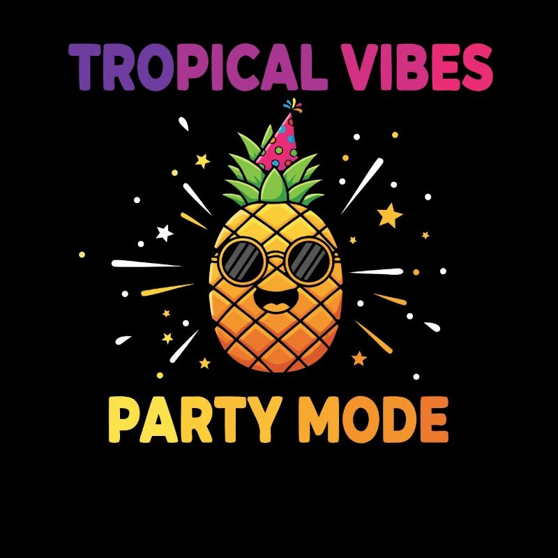 Fête Tropical Vibes Ananas