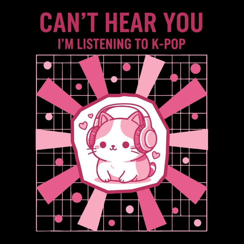Je ne t’entends pas, j’écoute de la pop coréenne mignonne