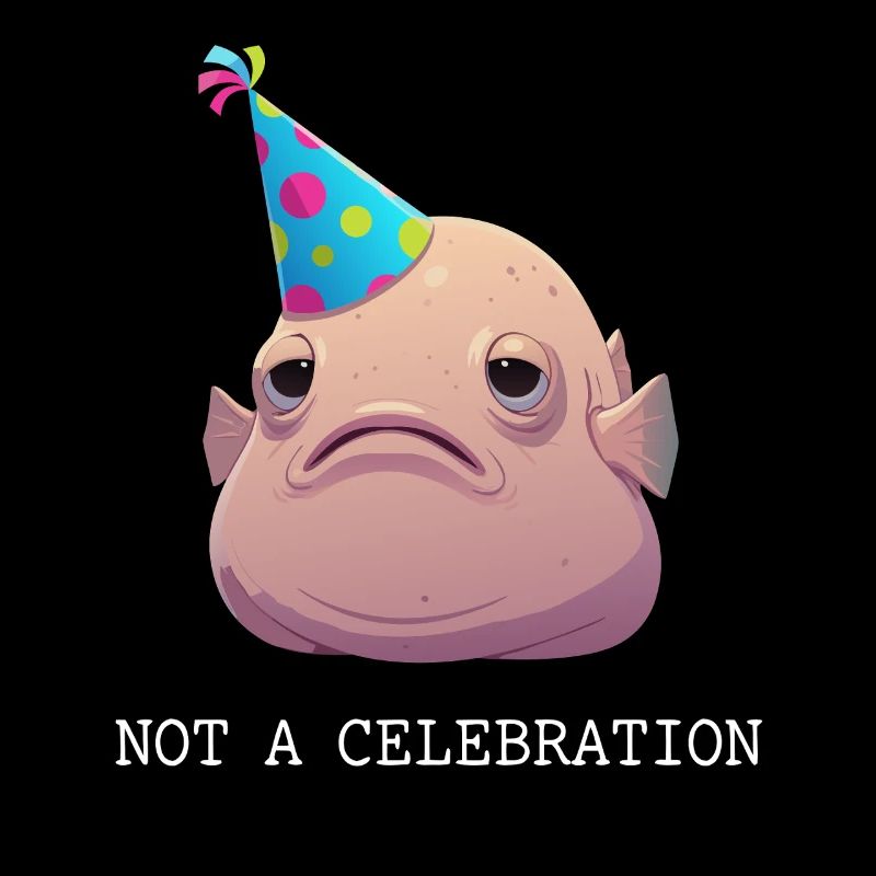 Blobfish Not A Celebration
