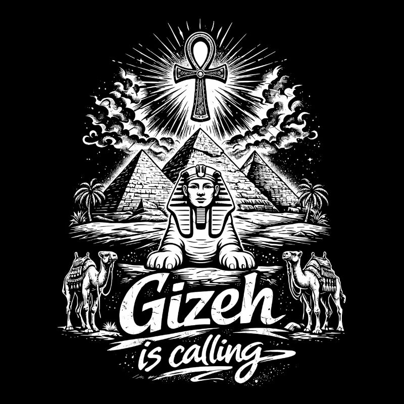 Gizeh is calling Ägypten Pyramiden Reise