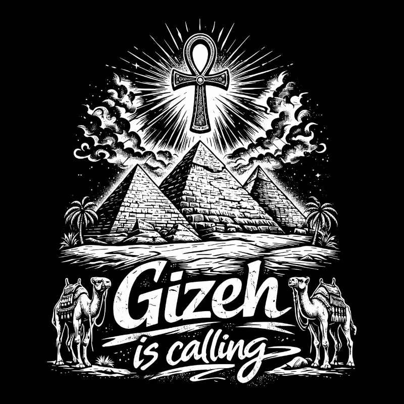 Gizeh appelle le voyage des pyramides d’Égypte