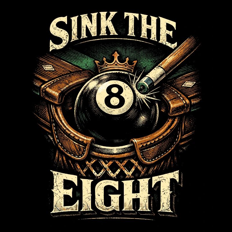 Le billard à 8 billes coule le huit