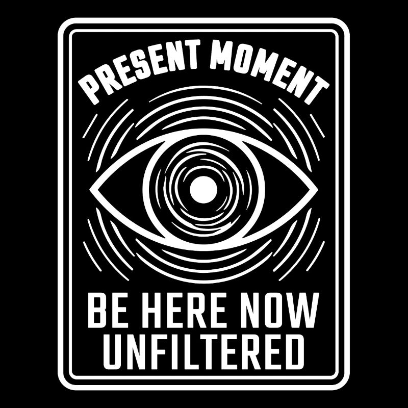 Auge Achtsamkeit Present Moment