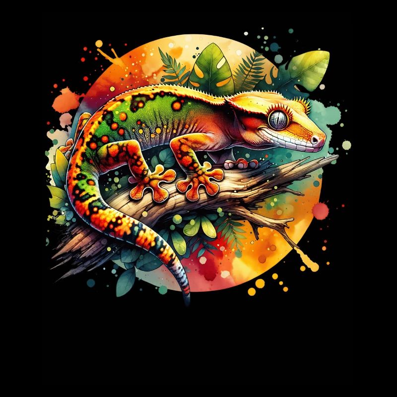 Kronengecko Geschenk