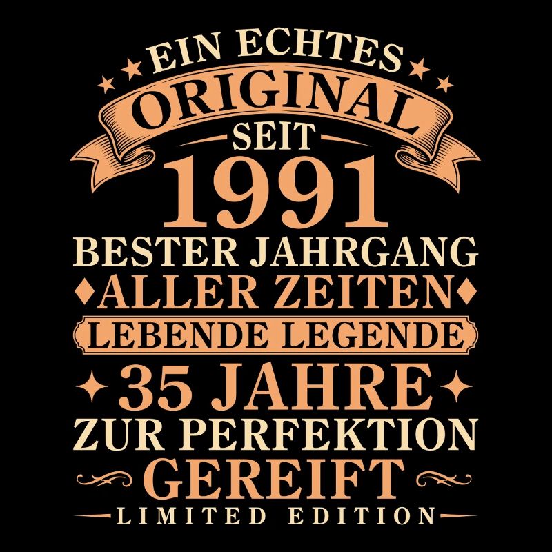 Echtes Original seit 1991 – 35. Geburtstag