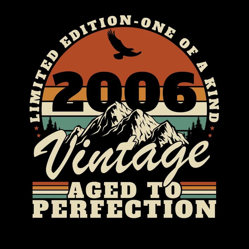 2006 Vintage Retro Geburtstagsgeschenk