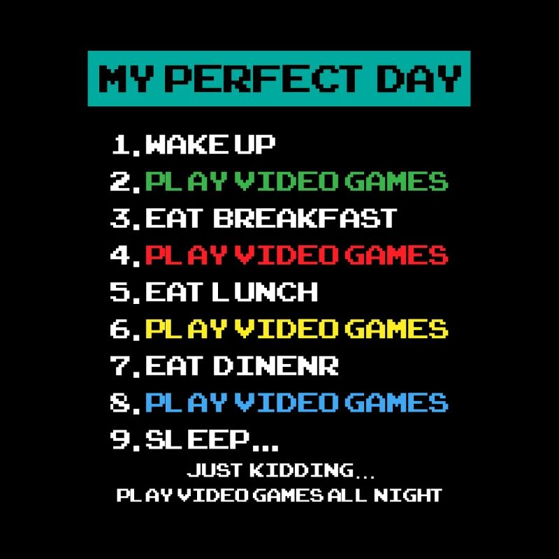 Gamer-Perfekt-Tag