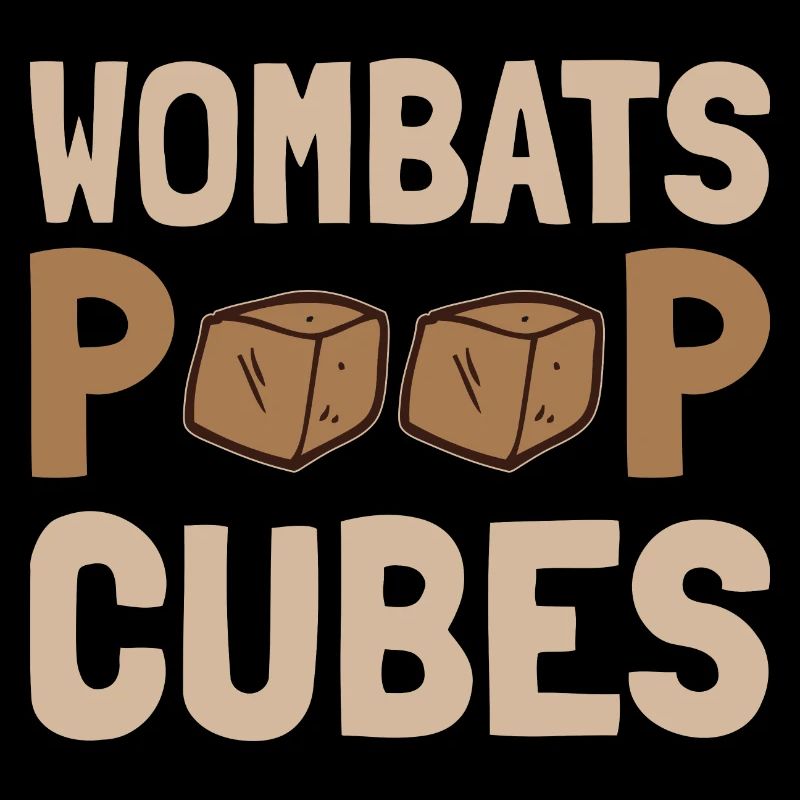 Lustiges Australischer Wombat Spruch