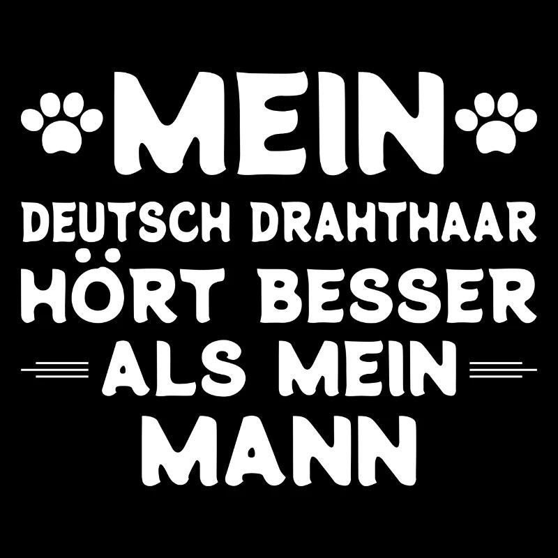 Deutsch Drahthaar Ehemann