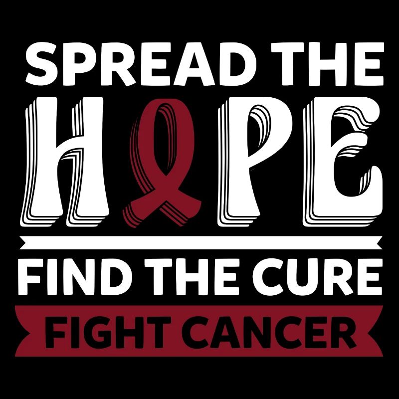 Verbreite Hoffnung, finde Heilung, bekämpfe Krebs.