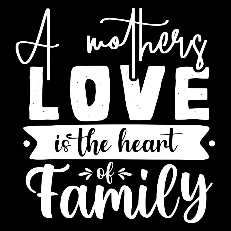 Eine Mutter ist das Herz der Familie