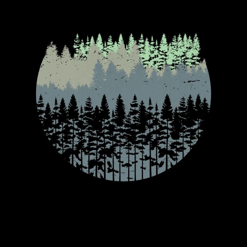 Nature forest trees