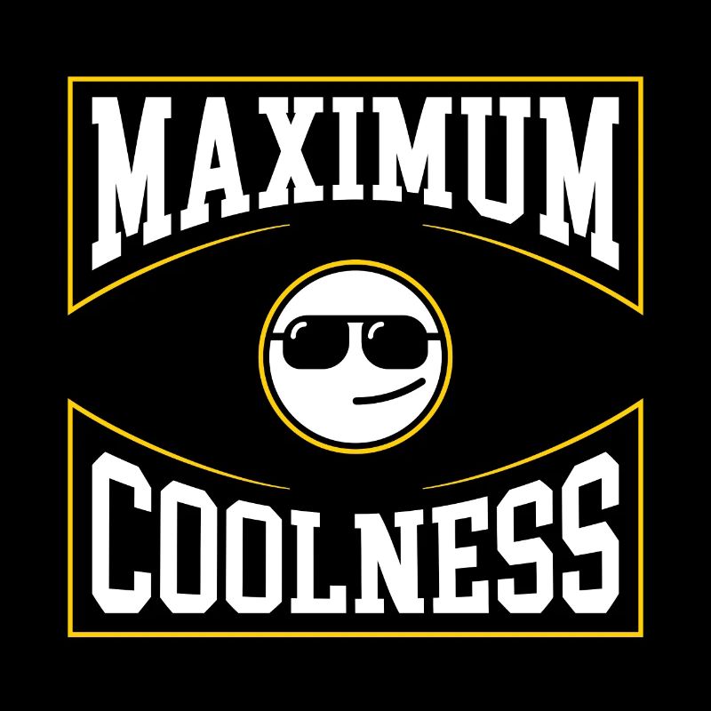 Coolitude maximale Design d’émoticône rétro