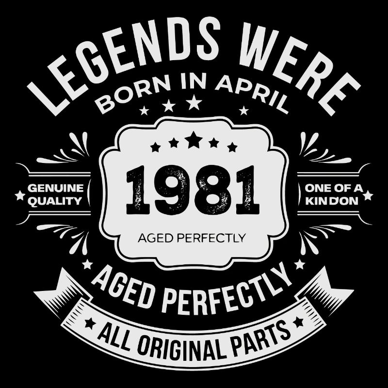 April 1981 Geburtstagsgeschenk