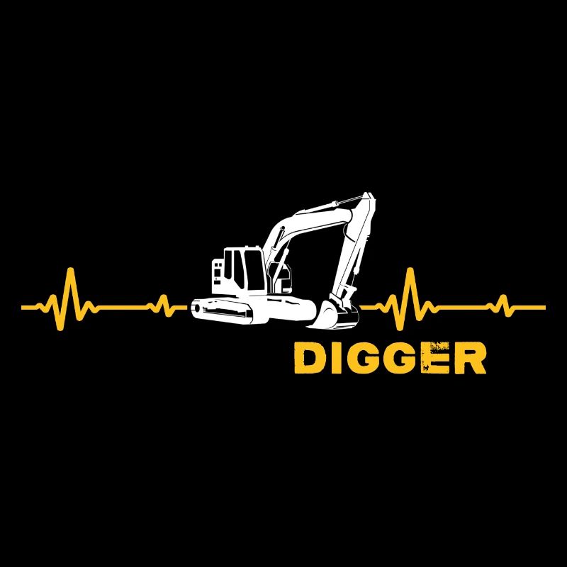 bagger baggerfahrer Baggerschaufel "Digger"