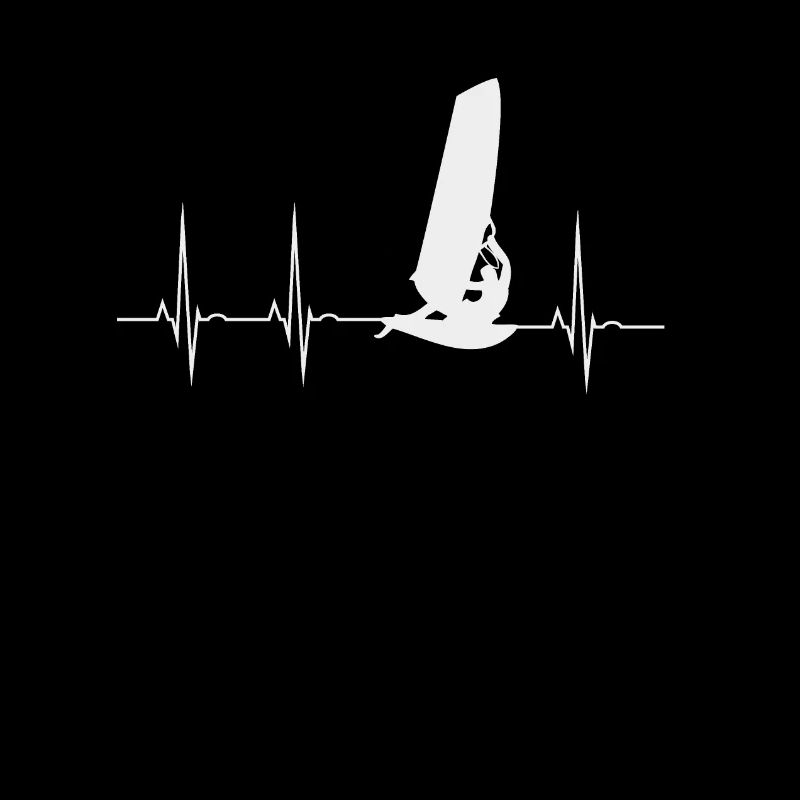 heartbeat surfer surfing surf surfboard gift