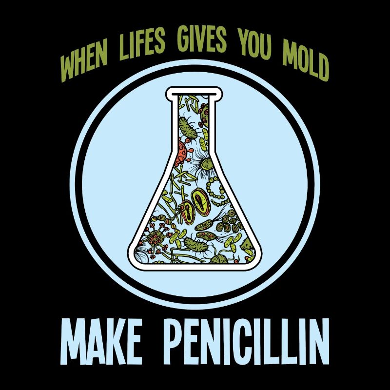 Science bacteria mold penicillin