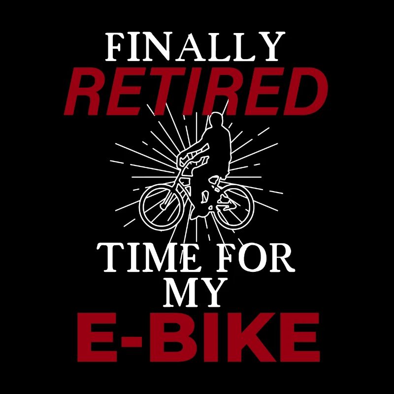 Rentner E-Bike Lustige Geschenkidee