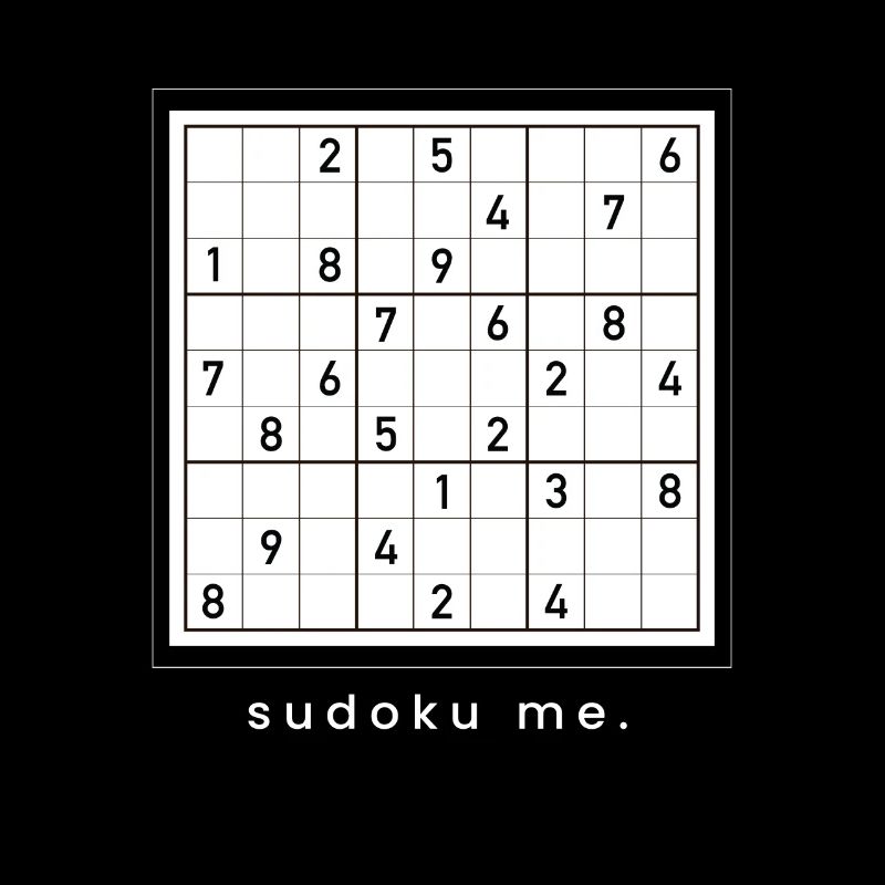 Sudoku Me Puzzle Japan Nerd Logic Math