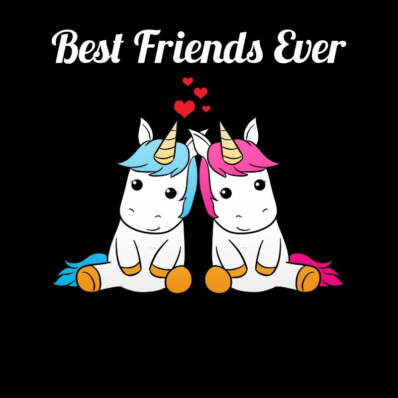 Best Friends Ever Bff Beste Freunde Einhörner