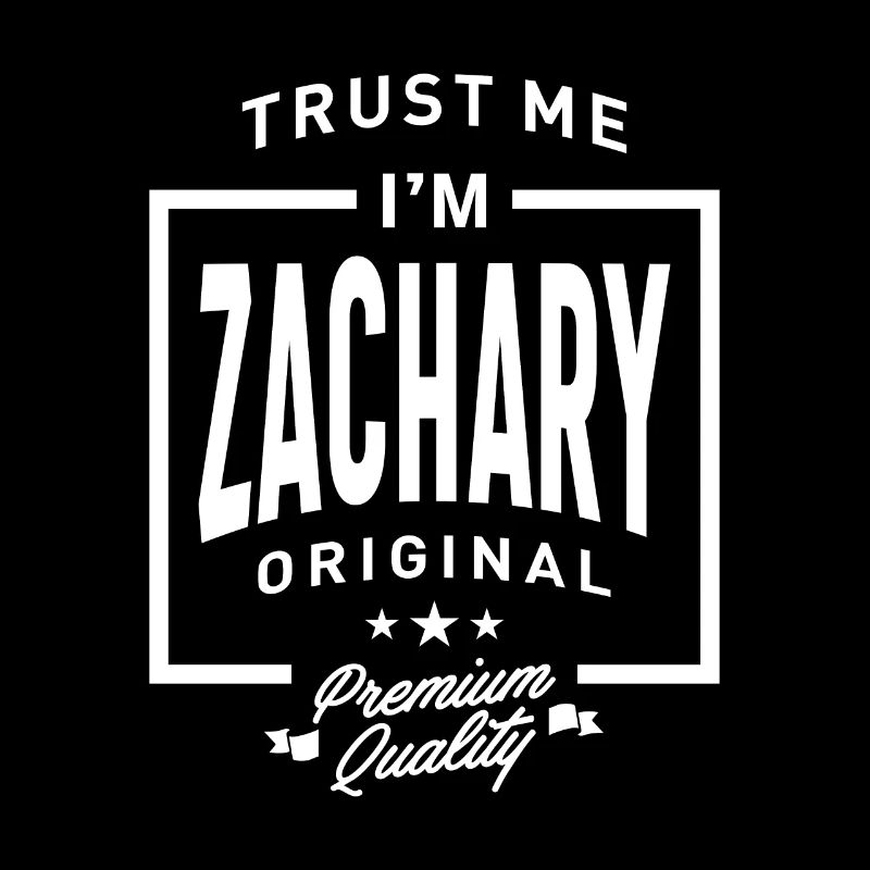 Zachary personalisierte Name Geburtstagsgeschenk