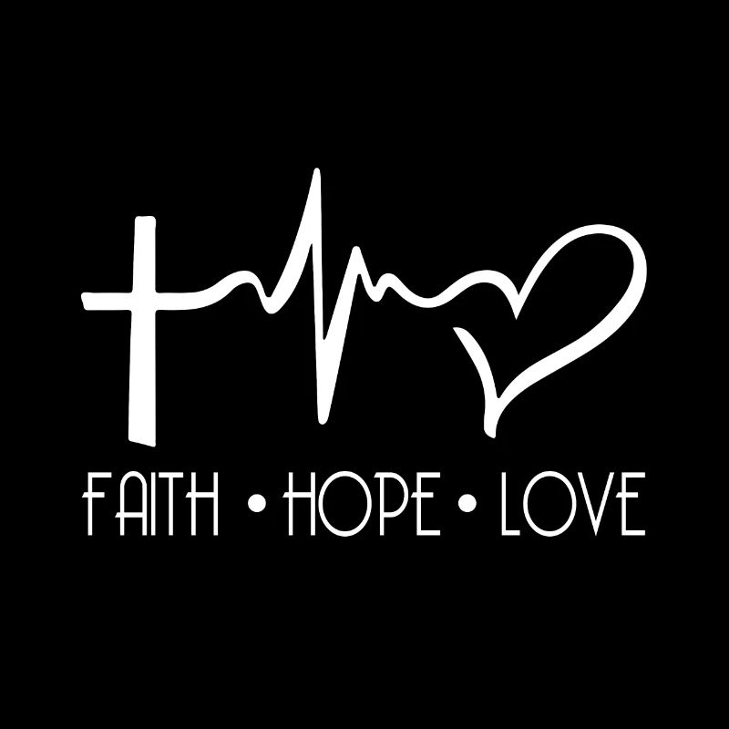 Glaube Hoffnung Liebe Heiliger Christlicher Glaube