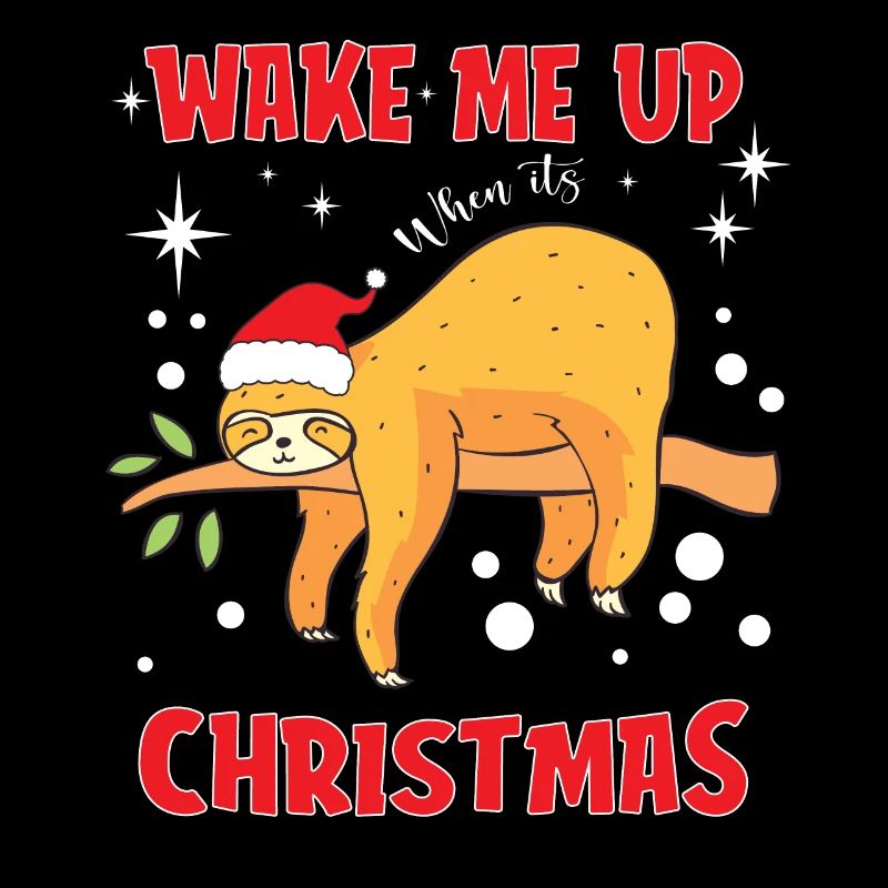 Faultier Weihnachtsmann