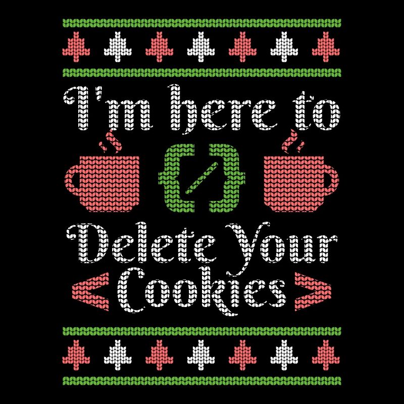 Ugly Christmas Informatic Cookies Programmeur