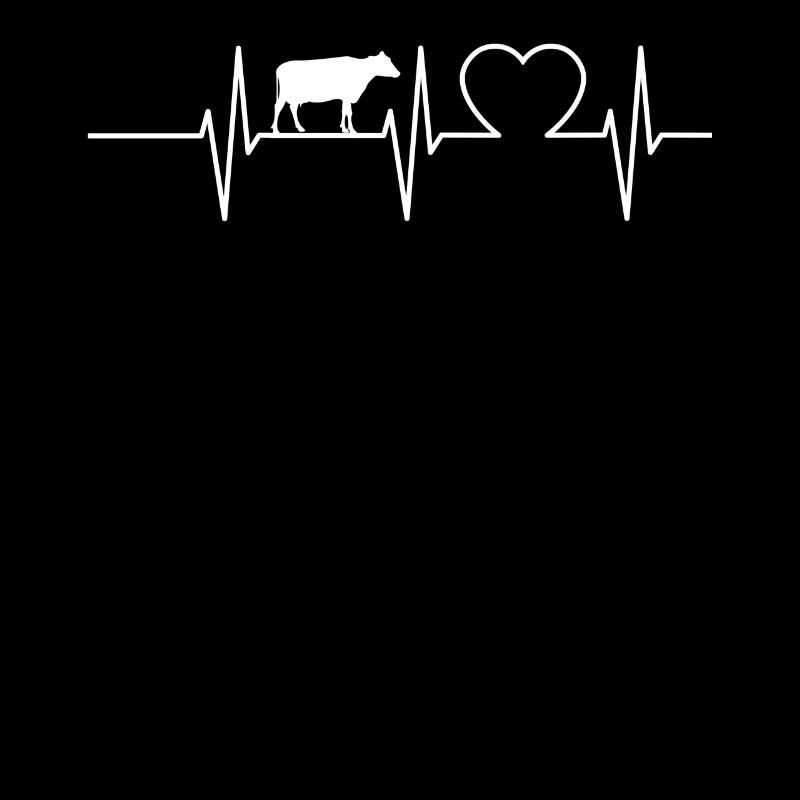 Battement de coeur de vache élevage de vache vache étable fermier Vieh Ges