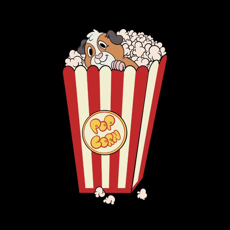 Cochon d'Inde Popcorn Popcorn Bag Guinée Pig