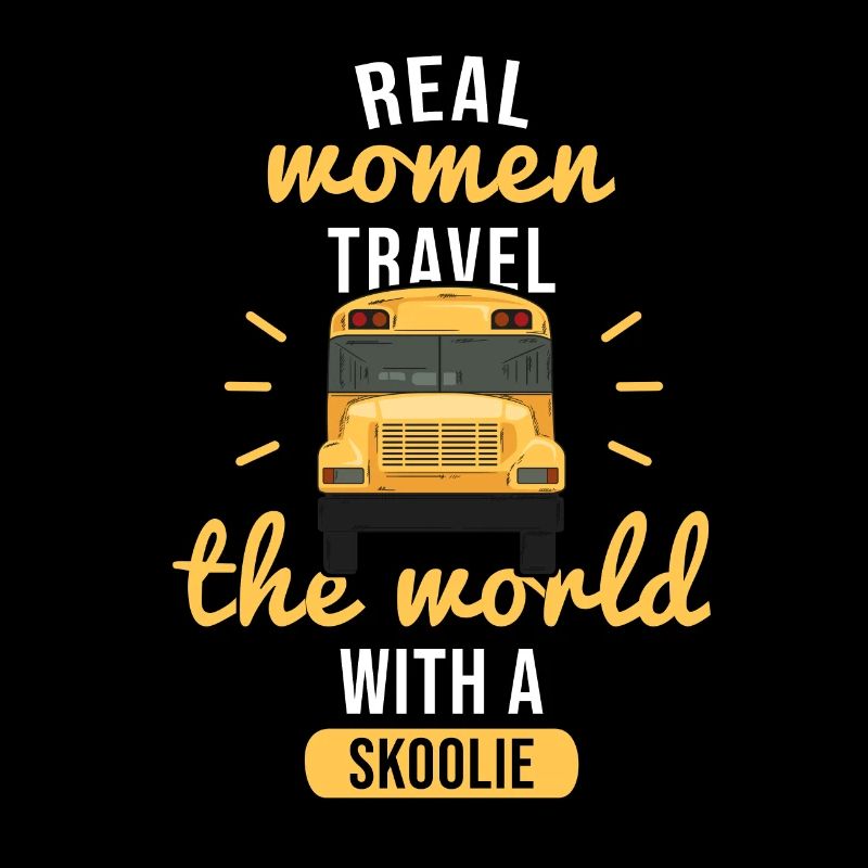 Skoolie Design für deine Ehefrau oder Freundin