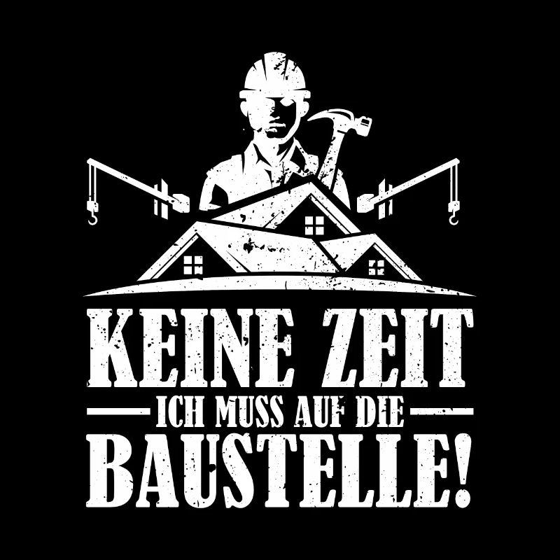 Bauarbeiter Baustelle Bauherr Geburtstag Geschenk