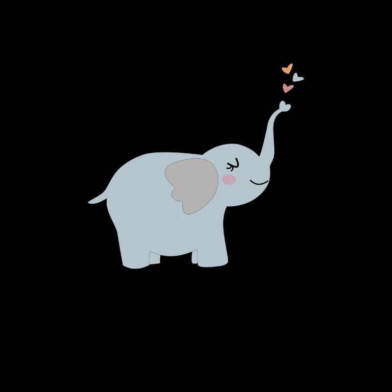 Éléphant mignon