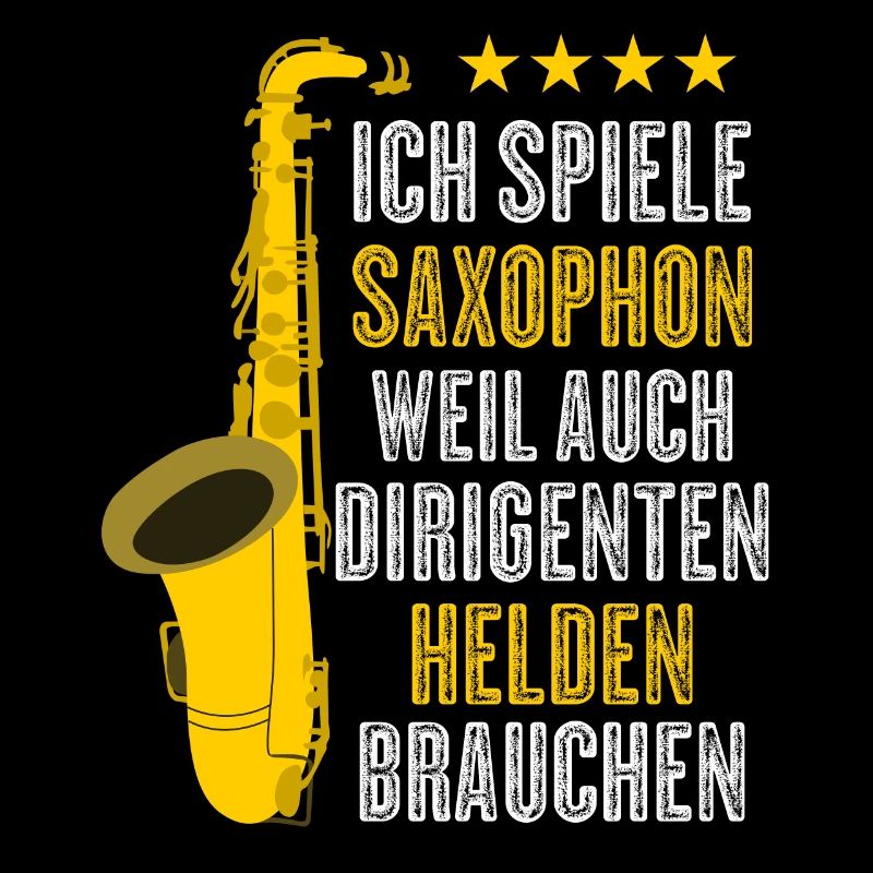 Saxophon Spruch lustig Dirigienten Witz