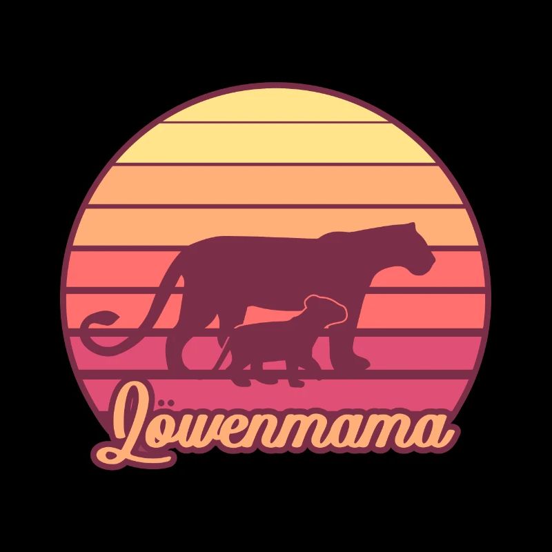 LÖWENMAMA Muttertag Mama Mami