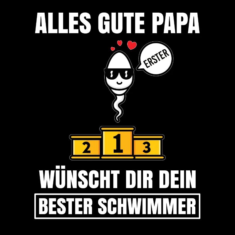 Alles Gute Papa wünscht dir dein bester Schwimmer
