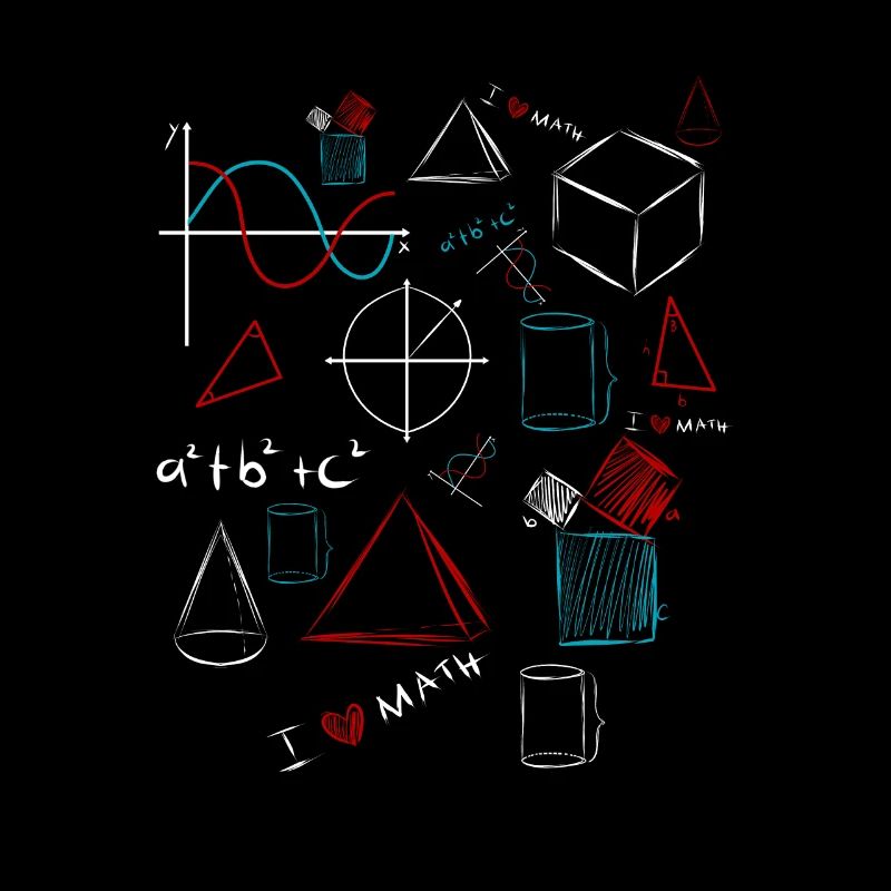 I Love Math - Formule mathématicienne et professeur de mathématiques