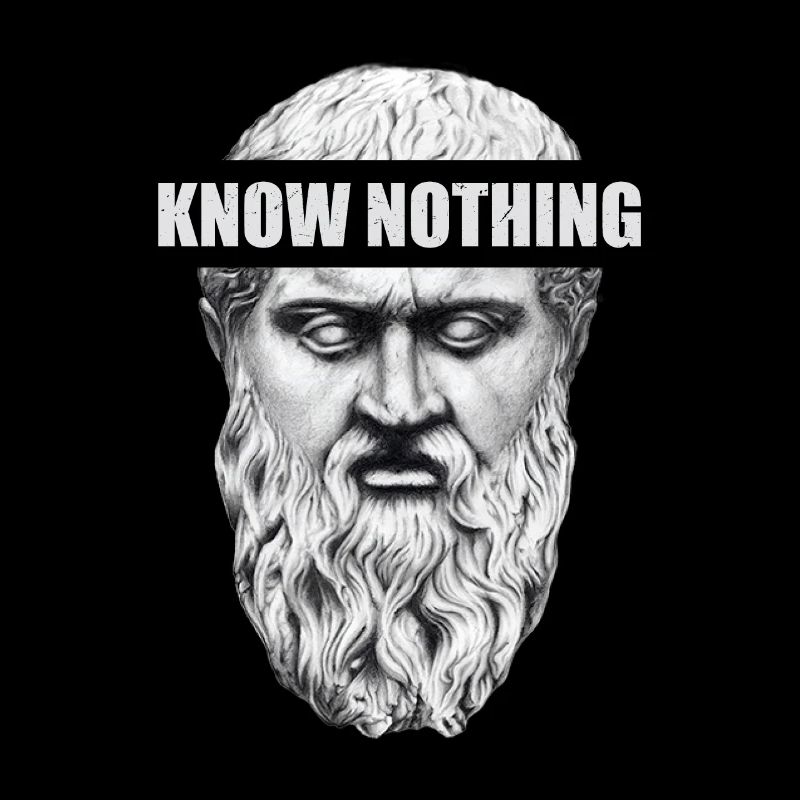 Plato Socrate Aristotle Know Nothing Delphi