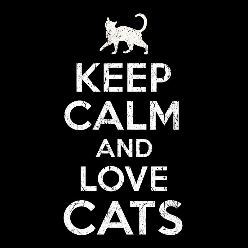 Keep calm Katze