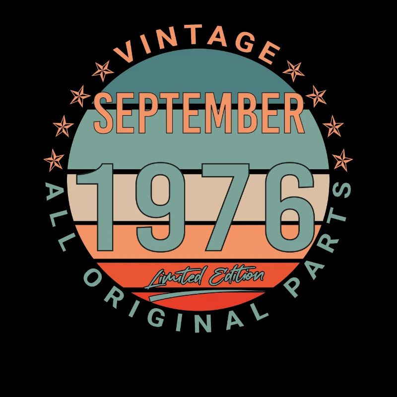 September 1976 Vintage Geschenkidee