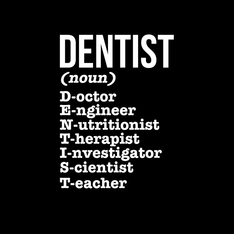 Dentist Dentist Dentist Teeth Gift