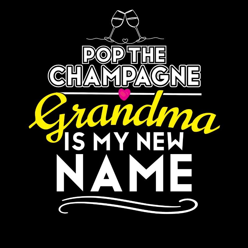 Öffnet Den Ich Werde Oma Großmutter