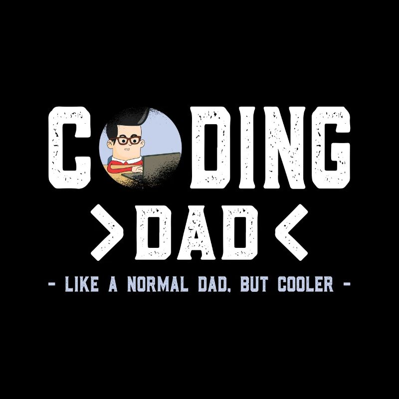 Coding Softwareentwickler Computer Dad
