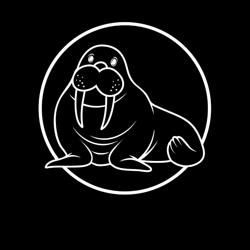 Walrosse Walross Geschenk Geschenkidee