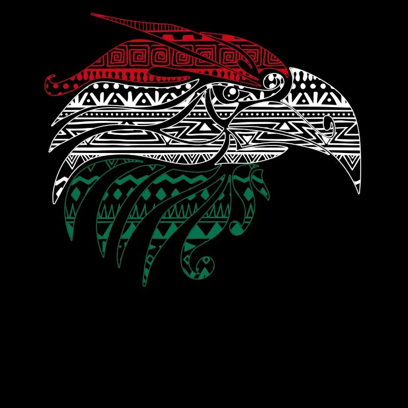 Mexican Eagle Aztec style,