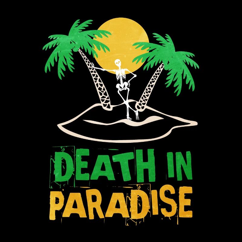 Death in Paradise motiv - geschenkidee