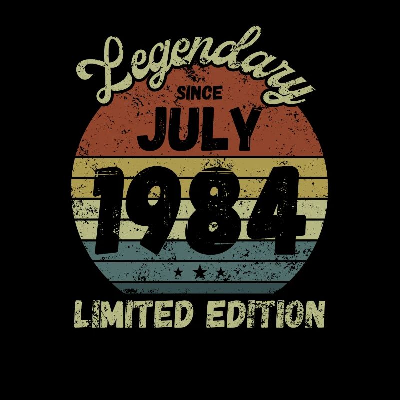 Legendary since July 1984 - Geburtstag