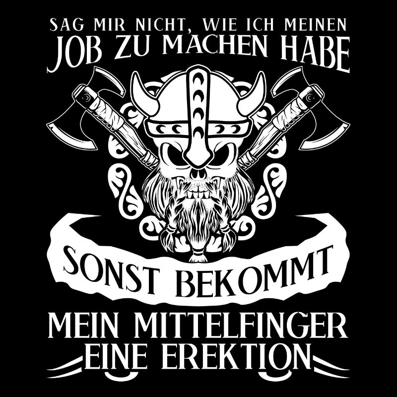 Wikinger Mittelfinger Odhin Valhalla