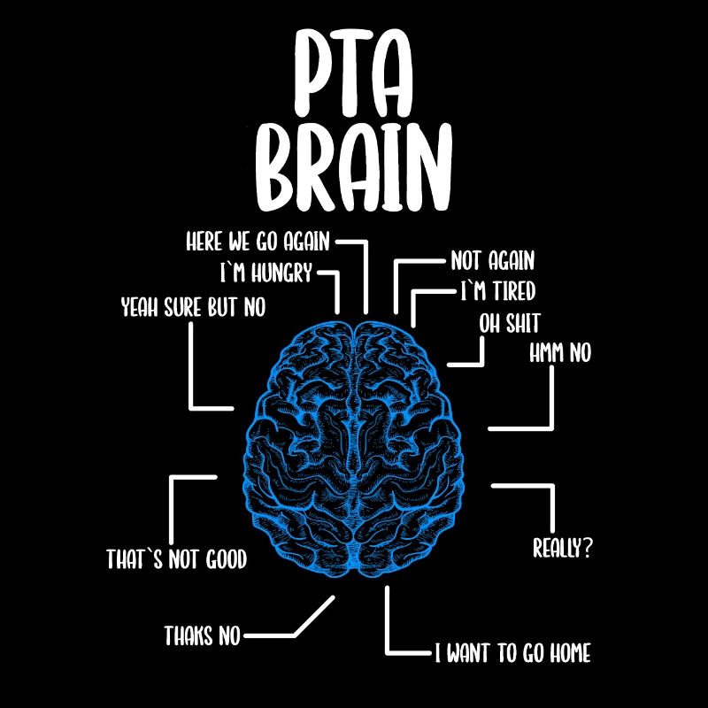Physical Therapy Assistant Brain PTA Appreciation